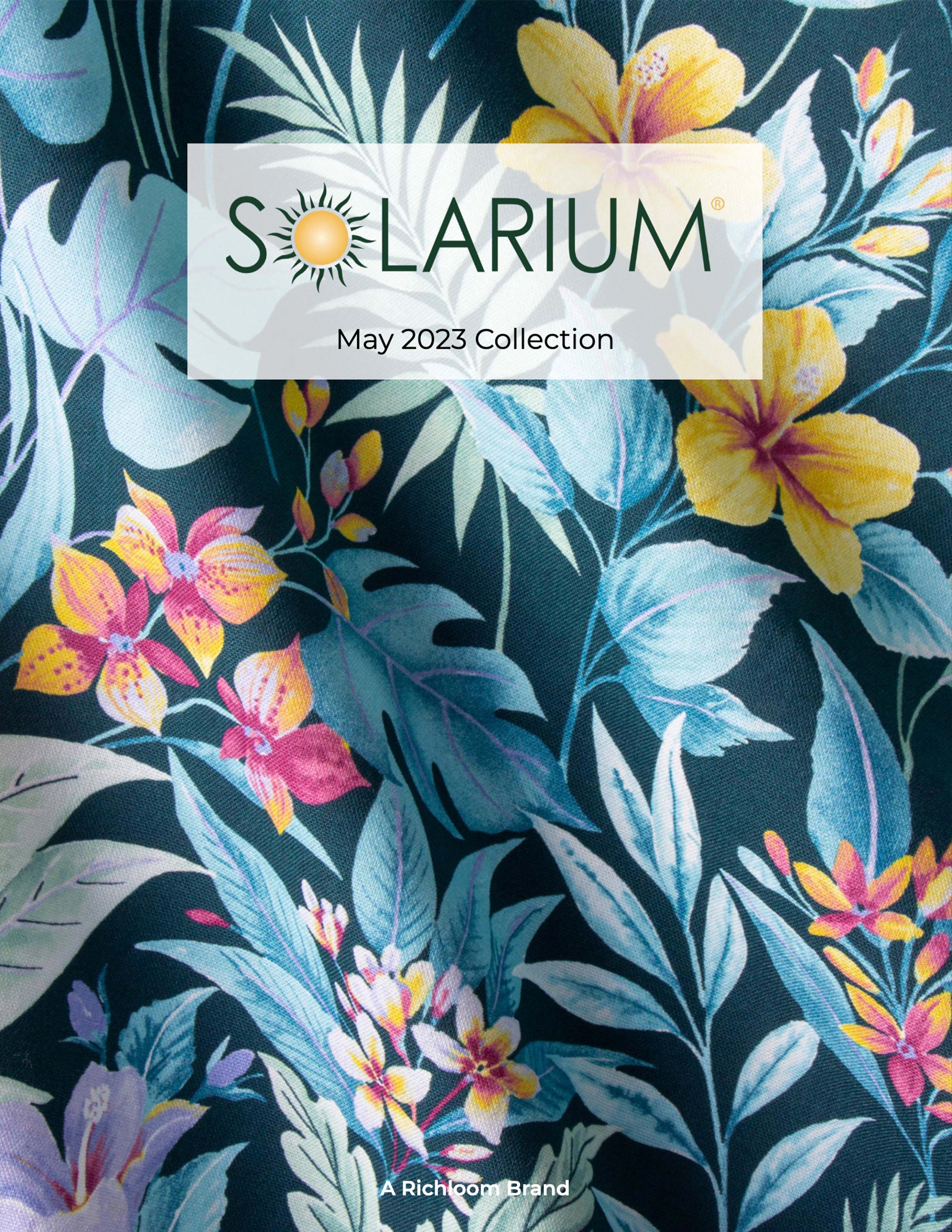 Richloom Solarium Eastman Outdoor Capri | Very Heavyweight Outdoor Fabric |  Home Decor Fabric | 54 Wide