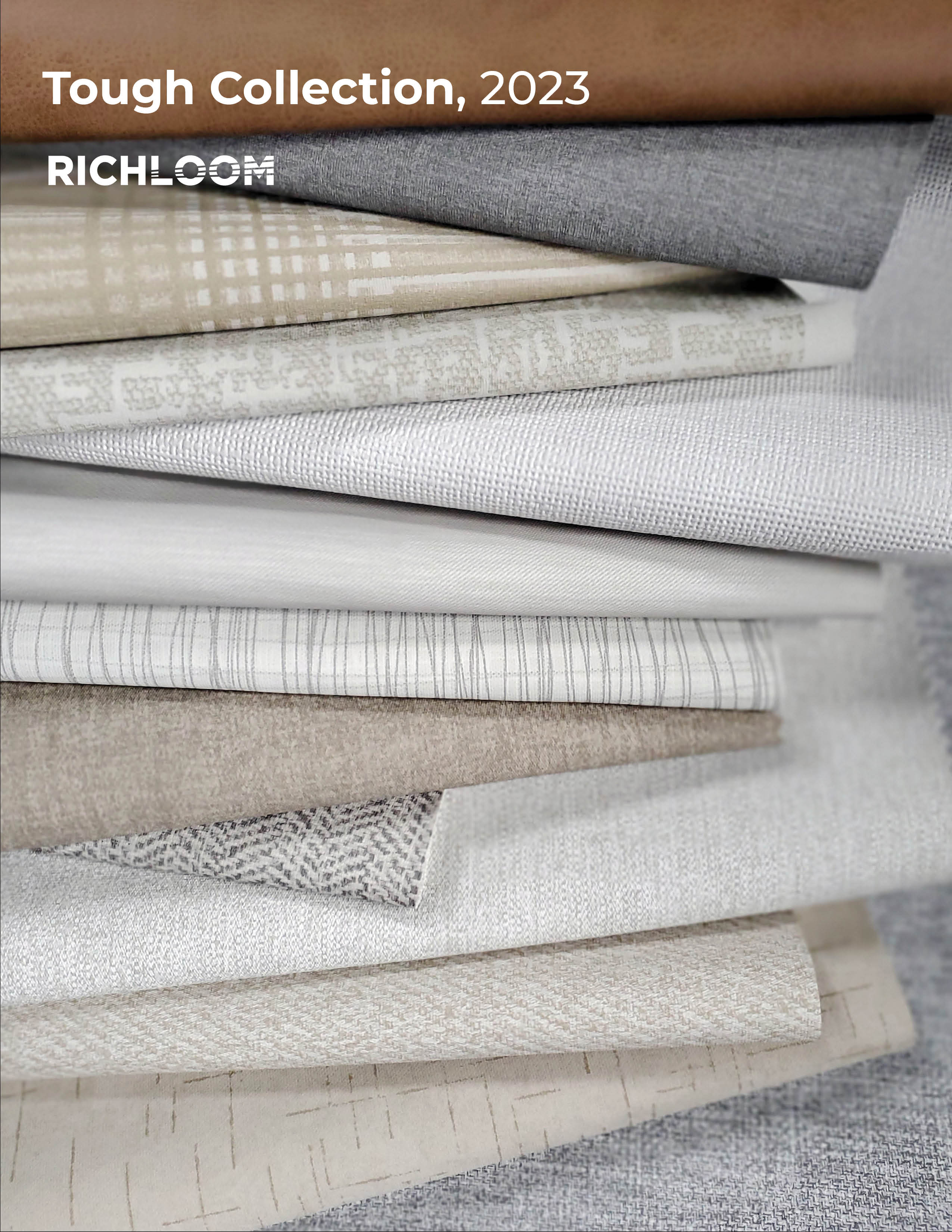 Richloom Helsing Silver Vinyl Fabric