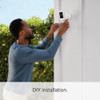 Ring Spotlight Cam Plus Battery Wireless Outdoor Security Camera White