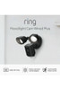 Ring Floodlight Cam Wired Plus Outdoor Security Camera 1080p HD Video Black