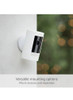 Ring Stick Up Cam  Battery  HD Outdoor Wireless Camera System  White.