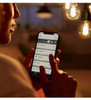 Philips Hue Warm White Smart LED E27 Screw Cap Bluetooth Bulb Google & Alexa