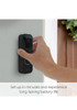 Blink Video Doorbell Full HD 1080p 2-Way Audio Black Weather Resistant