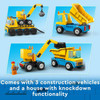 LEGO 60391 City Construction Trucks and Wrecking Ball Crane Toys