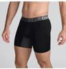 STEP ONE Boxer Brief Fly Black Currants - Large