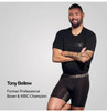STEP ONE Boxer Brief Fly Black Currants - Large