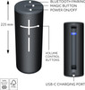 Ultimate Ears MEGABOOM 4 Portable Waterproof Bluetooth Speaker Black