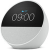 Amazon Echo Spot Smart Clock with Alexa Glacier White