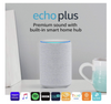 Amazon Echo Plus 2nd Gen with a built-in smart home hub Sandstone Fabric