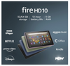 Amazon Fire HD 10 tablet 10.1" 1080p Full HD 64GB Black - with Ads