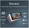 Fire HD 10 Tablet | 10.1" 1080p Full HD display, 64 GB, White - with Ads