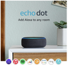 Amazon Echo Dot (3rd Gen) - Compact Bluetooth Speaker with Alexa - Charcoal Fabric