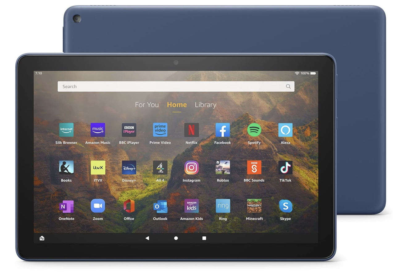 Amazon Fire HD 10 11th Gen 32 GB Wi-Fi 10.1in Denim Ad Supported