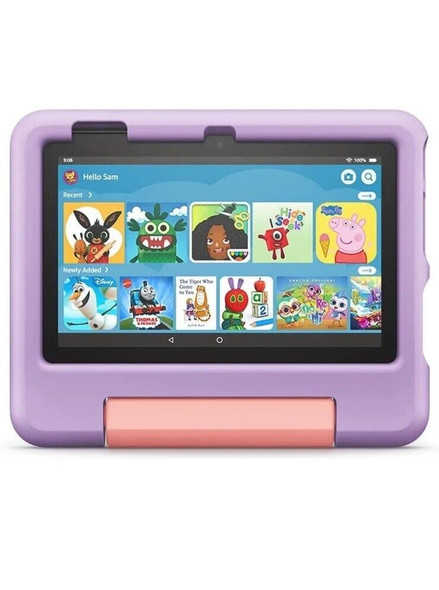 Amazon Fire 7 Kids Tablet 7 inch Display Ages 3-7 16 GB 12th Gen Purple 2022