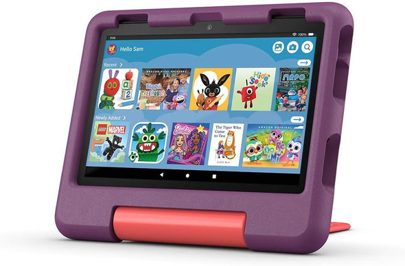 Amazon Fire HD 8 Kids tablet  Ages 3–7 3GB RAM 2024 GRAPE