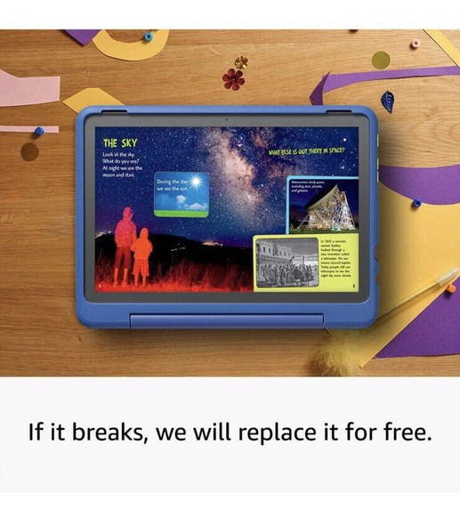 Amazon Fire HD 10 Kids Pro Tablet Ages 6–12 10.1" Inch 13th Gen 2023 - Nebula
