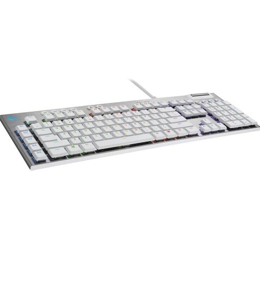 LOGITECH G815 RBG Mechanical Gaming Keyboard GL Tact- White
