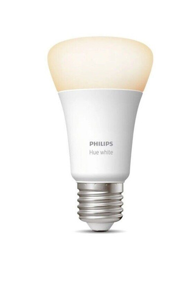 Philips Hue Warm White Smart LED E27 Screw Cap Bluetooth Bulb Google & Alexa