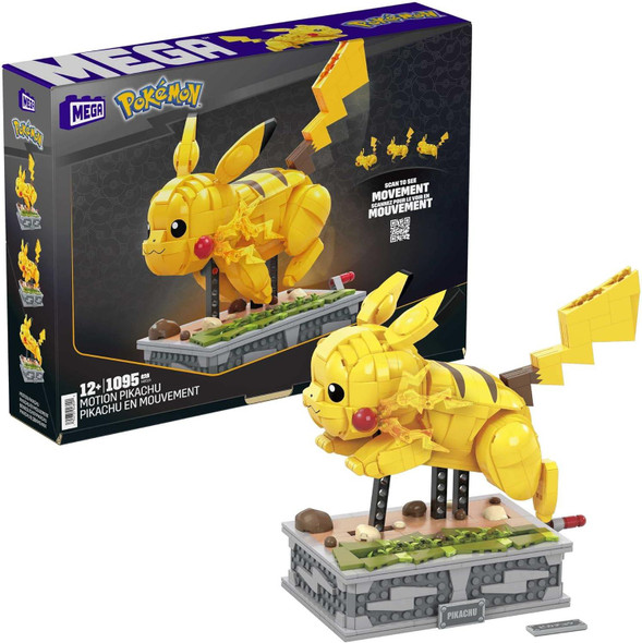 MEGA Pokémon Action Figure Motion Pikachu Pokemon