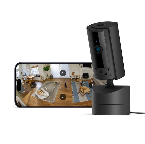 Ring Pan-Tilt Indoor Camera Plug-In Black