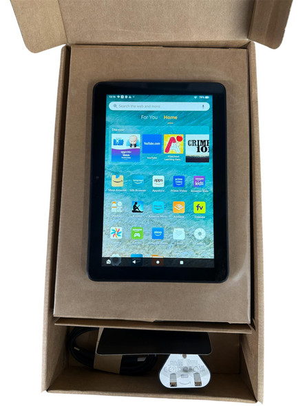 Amazon Fire HD 8 Tablet 8" HD display 32GB Black - with Ads