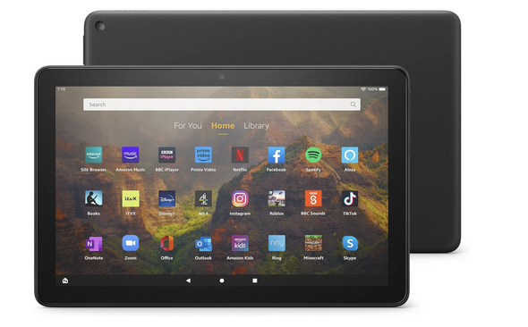 Amazon Fire HD 10 tablet 10.1" 1080p Full HD 64GB Black - with Ads