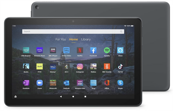 Amazon Fire HD 10 Plus tablet 10.1 1080p Full HD 64GB 11th gen  Slate - with Ads