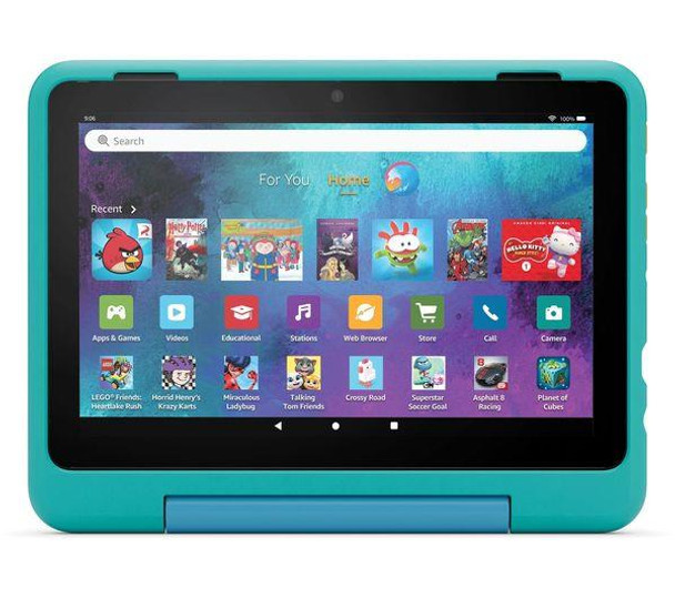 Amazon Fire HD 8 Kids Pro Tablet for 6 –12, 8 Inch 32GB Hello Teal 2024