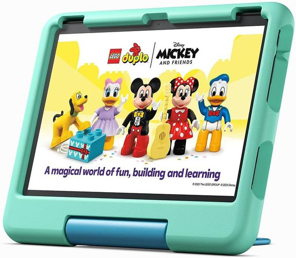 Amazon Fire HD 10 Kids Tablet 10.1"Brilliant Screen 2023 32 GB Green