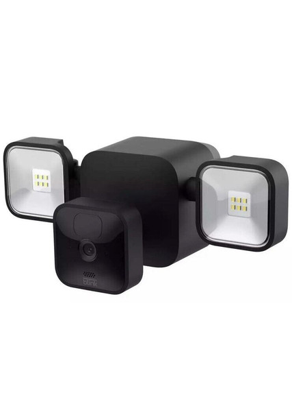 Blink Outdoor Camera With Floodlight Mount - Black