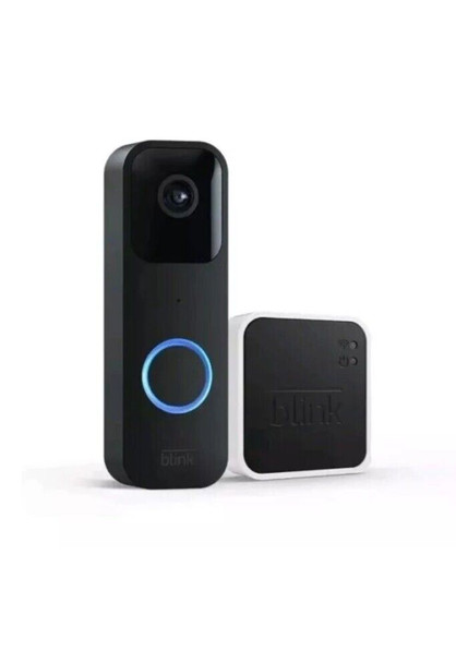 BLINK Video Doorbell + Sync Module 2 Two Way Audio Wired Or Wireless