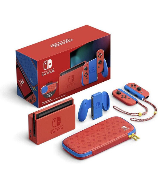 Nintendo Switch Mario Red & Blue Edition Console.EU STOCK