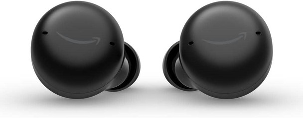 Amazon Alexa Echo Buds 2nd Gen With Wireless Charging Case Black