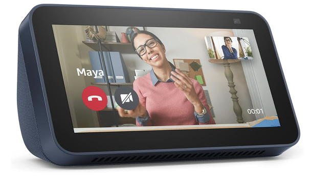 Amazon Echo Show 5 2nd Generation smart display with Alexa Deep Sea Blue