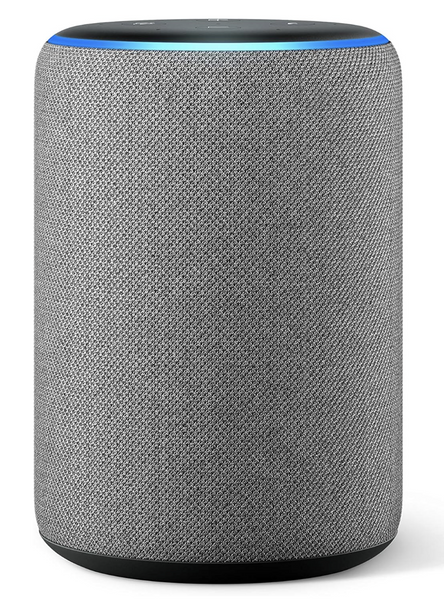 Amazon Echo 3rd generation Smart speaker with Alexa Heather Grey Fabric