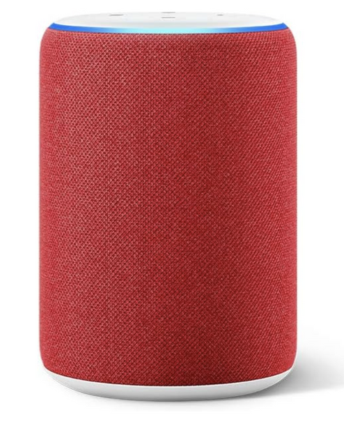 AMAZON Echo 3rd Generation Smart Speaker with Alexa RED edition