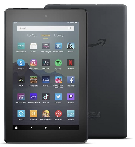 Amazon Fire 7 Tablet 7" display 9th Gen 32GB Black with Ads