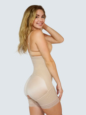 Plus Size Butt Lifter Body Shaper With Tummy Control and Removable