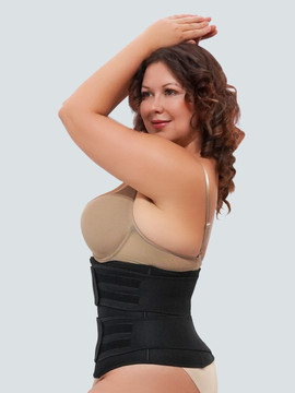 Waist Tummy Shaper Burvogue Waist Corset Underbust Shapewear Latex