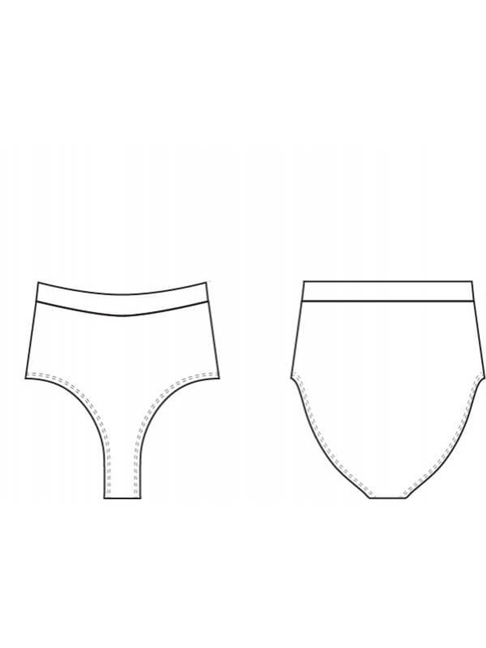 High Waisted Briefs  Dancewear Solutions®