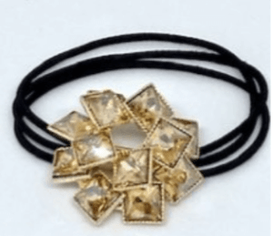 Kysienn Crystal Topaz Ponytail Cuff