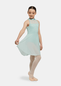 Studio7dancewear Amelia Lyrica Dress Mint Front