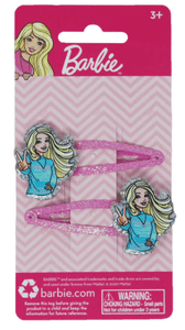 Barbie Hair Clip Pale Pink M1HCM003