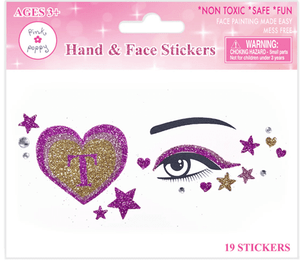 Romantics Lover Face & Hand Sticker Romantics Lover Face & Hand Sticker