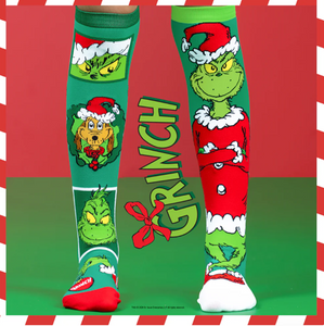 Merry Grinchmas Socks 5-99 Years Merry Grinchmas Socks 5-99 Years
