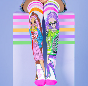 Barbie Extra Long Sporty socks
