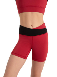 C'Est La Vie Enchanté Bike Short  Red Scarlet Smile C'Est La Vie Enchanté Bike Short  Red Scarlet Smile