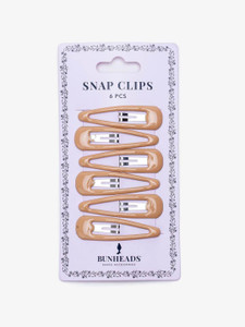 Bunheads Snap Clips 6 per card Blonde Bunheads Snap Clips 6 per card Blonde