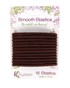 KySienn Brown Smooth Hair Ties