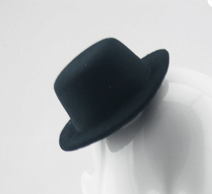 Small Bowler Hat with Clips Small Bowler Hat with Clips